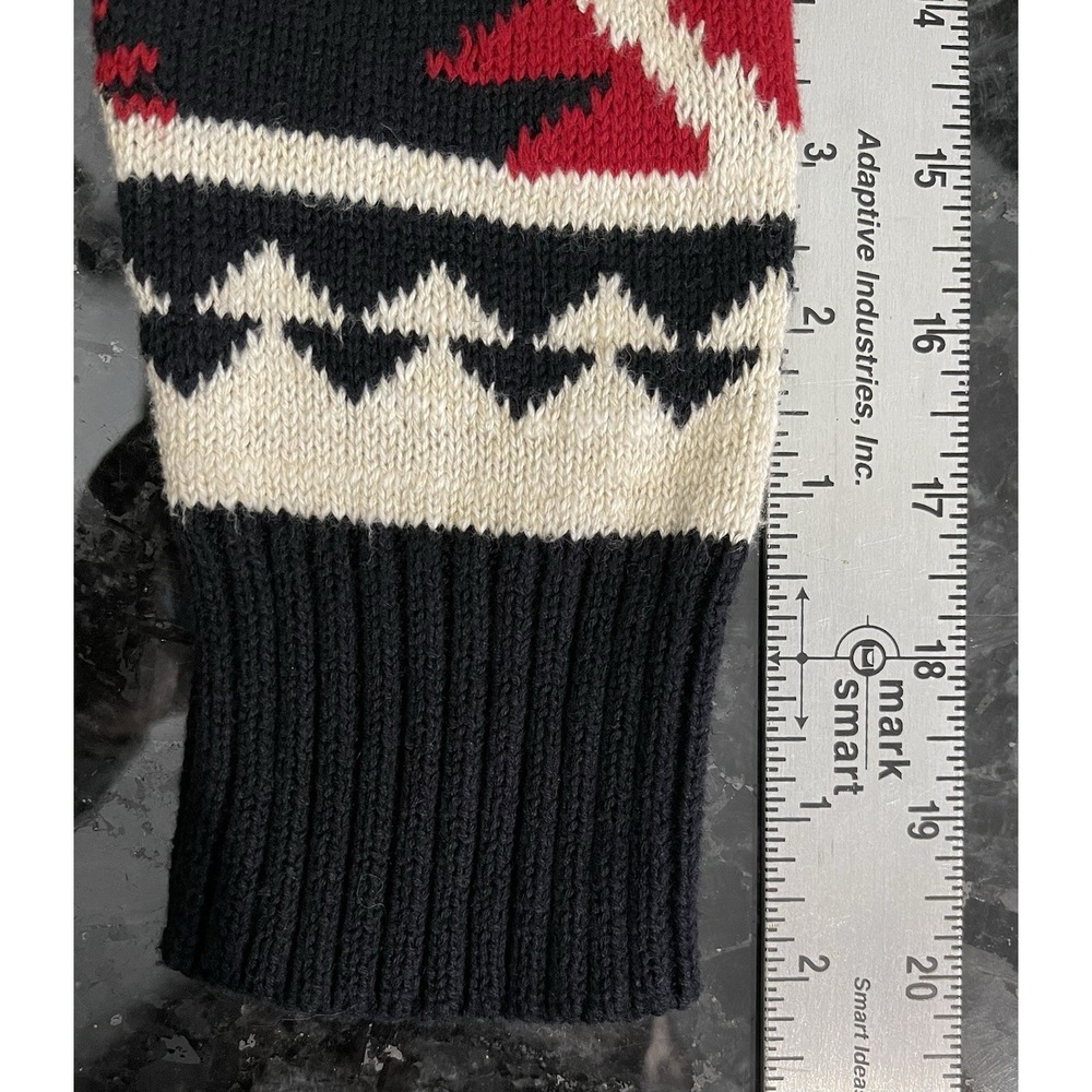 Lauren Ralph Lauren Petite Medium Long Tunic Sweater Southwest Aztec Geometric - Picture 16 of 16